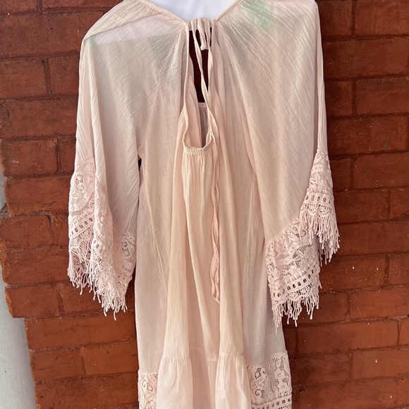 Scandal Italy Women's Pink Bohemian Top, One Size - Picture 3 of 13